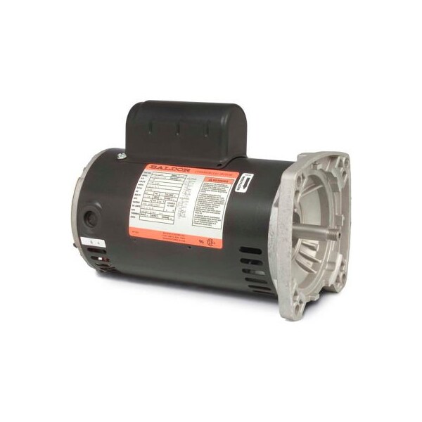 Baldor-Reliance Motor JSL725A, 2HP, 3450RPM, 1PH, 60HZ, 56YZ, 1928L, OPEN, F1